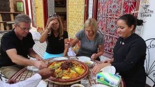 Moroccan Cooking Class Couscous [upl. by Esta838]