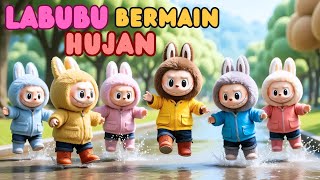 LAGU LABUBU BERMAIN HUJAN  LAGU ANAK INDONESIA labubu laguanakindonesia laguedukasi [upl. by Anaela61]