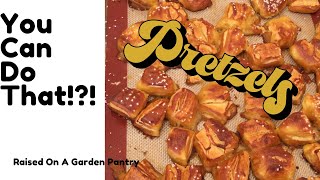 Super Easy Homemade Pretzels From Canned Biscuits [upl. by Oalsecnew257]