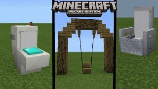 3 COSTRUZIONI SEGRETE CHE FORSE NON CONOSCI IN MINECRAFT PE 12 [upl. by Aimil]