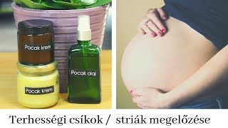 Terhességi csíkok  striák megelőzése [upl. by Hillie]