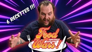 JE VOUS FAIS 6 RECETTES FOODWARS EN 1 VIDEO [upl. by Tsnre]