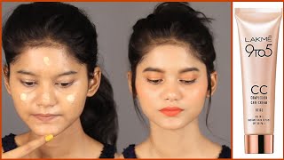 CC CREAM Simple GLOWY MAKEUP LOOK For BEGINNERS  How to do makeup using CC Cream [upl. by Nylek]