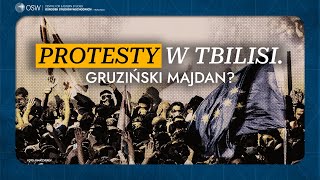 O co chodzi w protestach w Gruzji [upl. by Oirasor58]