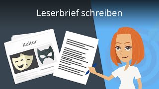 Leserbrief schreiben  einfach erklärt [upl. by Aihsaei]