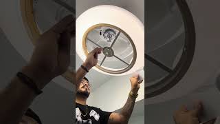 How to clean the Led fan light [upl. by Aivuy]