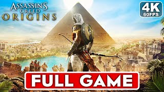 ASSASSINS CREED ORIGINS Gameplay Walkthrough FULL GAME 4K 60FPS PC ULTRA  No Commentary [upl. by Ihc]