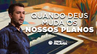 QUANDO DEUS MUDA OS NOSSOS PLANOS  Pr Ricardo Brunelli  Bereana [upl. by Yrred]