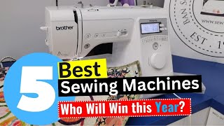 5 Best Sewing Machines 2024  Editors Review [upl. by Janiuszck643]