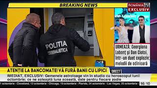 Frauda la bancomat criminalistii au luat amprente [upl. by Egief]