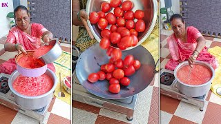 Best Sago Recipes  Tomato Sabudana Murakha Chakri  Indian Style sago tomato food [upl. by Htebarual]