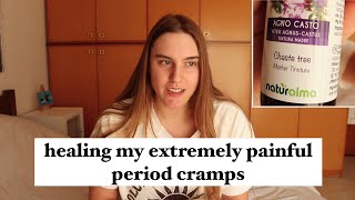 healing my extremely painful period cramps WITHOUT birth control vitex chaste tree [upl. by Ioves140]