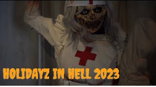 Pov Holidayz in Hell Walkthrough Halloween Horror Nights 2023 [upl. by Odom]