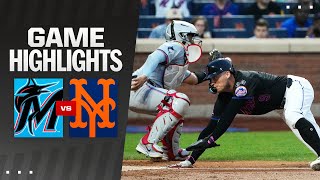 Marlins vs Mets Game Highlights 81624  MLB Highlights [upl. by Amle872]