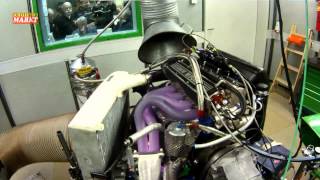 BMW Brabham BT52 Formula One 1983  Dyno Run with glowing headers [upl. by Dreher]