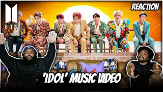 BTS 방탄소년단 IDOL Official MV REACTION [upl. by Whiteley]