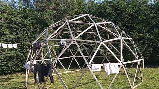 unter 150 € Dome  Gewächshaus selber bauen  Bauplan [upl. by Nagy]