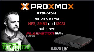 asustore FS6712X als Datastore für Proxmox mit NFS SMB3 und iSCSI [upl. by Otinauj]