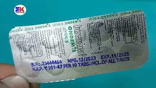 Ondem8mgTablet  Ondansetron 8mg Tablet  Ondem 8mg Tablet Uses Benefits Dosage Review in Hindi [upl. by Yecart675]