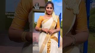 Onam Special 🌺 WhatsApp to join in group 8438329424 sareelove shorts subscribe SharmysVlogs [upl. by Aelahc]