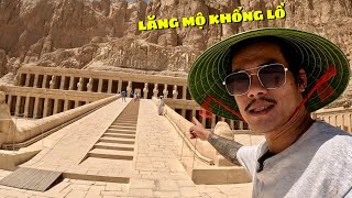 Giật Mình Khu Lăng Mộ Và Các Đền Thờ Khổng Lồ Của Pharaon Hơn 3000 Năm Trước tại Luxor 🇪🇬 [upl. by Bodrogi187]