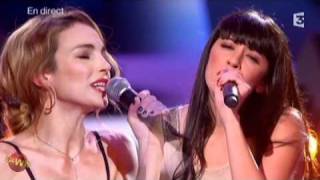 Claire Keim et Nolwenn Leroy  je cherche un millionaire  la fête de la chanson française 70111 [upl. by Dust518]