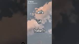 Canta sin trabarte [upl. by Kcirrem]