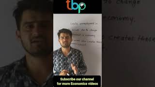 Cyclic unemployment  Types of unemployment  Unemployment in IndiaEconomics with Shubham Sharma [upl. by Hterag]