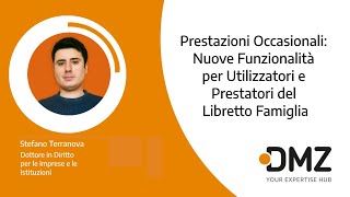 Prestazioni Occasionali Nuove Funzionalità per Utilizzatori e Prestatori del Libretto Famiglia [upl. by Carolann]