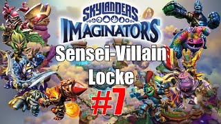 Skylanders Imaginators SenseiVillain NIGHTMARE Locke Ep 7  The Golden Arcade [upl. by Ynafit]