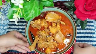 chicken rezala recipeNeelasRannaghor [upl. by Ahsekim]