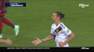 Zlatan scores No 500 on amazing flying kick Taekwondo golazo [upl. by Carlie714]