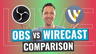 OBS vs Wirecast Best Live Streaming Software [upl. by Novla]