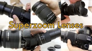 The Best AllInOne  Walkaround  Superzoom Lenses 6 Lenses Compared for Canon [upl. by Phillips]