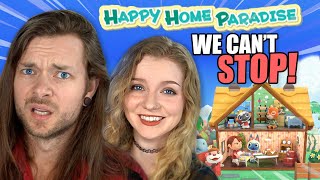 We CANT STOP PLAYING Animal Crossing Happy Home Paradise [upl. by Kidd]