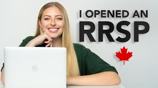 I Opened An RRSP My Registered Retirement Savings Plan Investment Strategy [upl. by Cuthburt906]