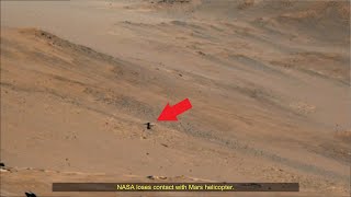 NASA lost contact with its Mars Ingenuity helicopter towards the end of its 72nd flight flight [upl. by Ecirbaf]