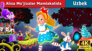 Alisa Mo‘jizalar Mamlakatida  Alice in Wonderland story in Uzbek  узбек эртаклари [upl. by Rep]