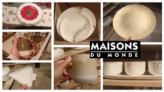 MAISONS DU MONDE NOUVEAUTÉS LA VAISSELLE ET ACCESSOIRES DE CUISINE KITCHEN 🍽️🍴🏺📦💰🏠 [upl. by Champaigne]