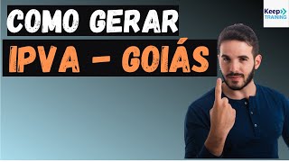 Como gerar o IPVA Detran para o Estado de Goiás [upl. by Nileuqay150]