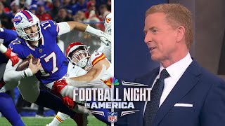 Buffalo Bills earn team win over Kansas City Chiefs in Week 11  FNIA  NFL on NBC [upl. by Ennagroeg497]