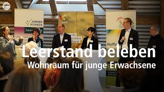 Kirche als Türöffner – Wohnraum schaffen für junge Erwachsene  DRS [upl. by Joacima]