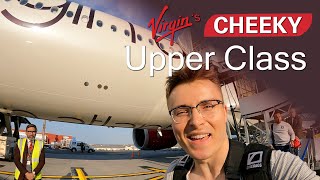 Is Flying More Fun with Virgin Upper Class on Virgin Atlantics A3501000 from London to New York [upl. by Solim]