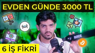 2024de GÜNDE 3000 TL Kazandıracak 6 MESLEK  İŞ [upl. by Ahsenauj]