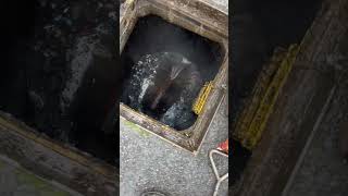 The power of our combi jet drainage drainagecleaning drainagechannel drainagesolutions jetting [upl. by Naired]