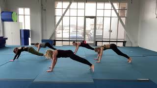 Acro dance 20 min strength conditioning [upl. by Anneehs]