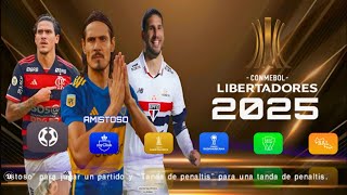 PES 2025 PPSSPP LINK DIRETO MEDIAFIRE LIBERTADORES SULAMERICANO [upl. by Burnham505]