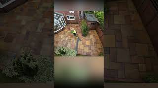 The secret to fast Indian sandstone patio cleaning [upl. by Iahc865]