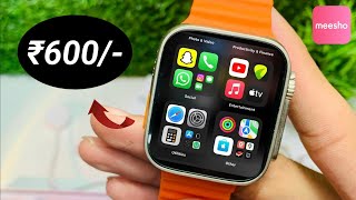 Testing ₹600 Android Smartwatch From Meesho 🔥  T800 Ultra Smart Watch Review 😮 [upl. by Manon227]