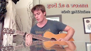 god is a woman  cover by nick galitzine ig stories [upl. by Odlanyar774]